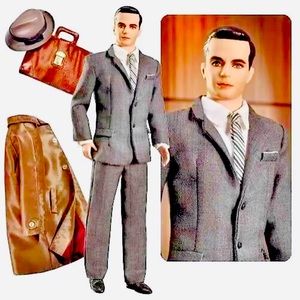 Barbie Mad Men Don Draper Silkstone Doll BFMC Gold Label 2010 Mattel R4536